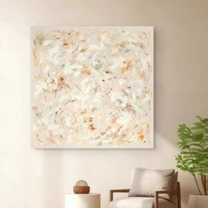 White Texture Art
